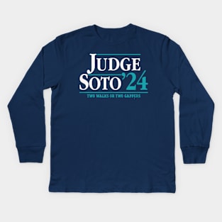 Judge And Soto 24 Kids Long Sleeve T-Shirt